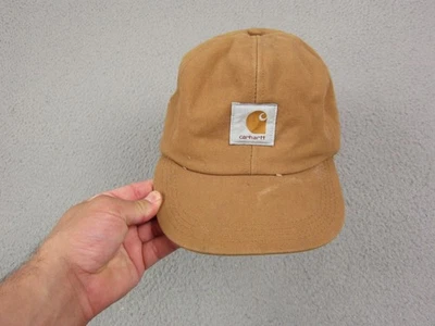 Vintage Carhartt Hat Adult Medium Brown Work Made in USA Mens Hunting Flap - Image 1 of 4