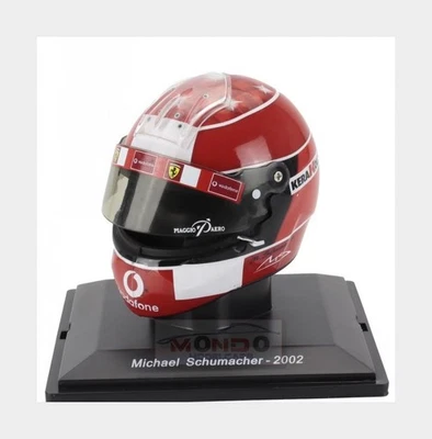 1:5 EDICOLA Helmet F1 Casco Michael Schumacher F2002 2002 HELFE01 - Immagine 1 di 2