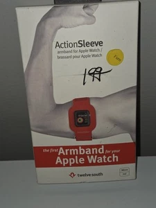 Twelve South ActionSleeve Apple Watch Aktywna bransoletka 38mm Czerwony MR12-1704 - Zdjęcie 1 z 6
