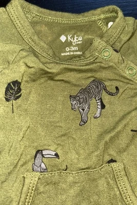 KYTE Baby Zippy Cremallera Estampado Selva 0-3 Foto 1 de 4