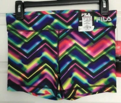 Ladies  Spandex  Running Shorts Size XS  Multi Color  New With Tag - Image 1 of 3