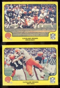 1978 Fleer Action Cleveland Browns Set GREG PRUITT DICK AMBROSE KEN ANDERSON - Picture 1 of 1