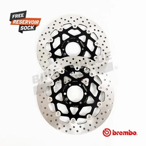Brembo Floating Front Brake Discs for Ducati Monster 620 (Twin Disc) 2005-2006 - Picture 1 of 1
