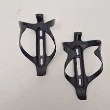 Unbranded carbon water bottle cages. Pair