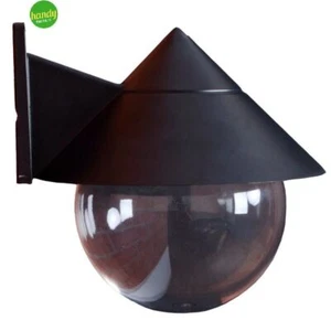 APPLIQUE DA ESTERNO VERSO IL BASSO GREENLIGHT ERIS IP44 E27 NERA - Foto 1 di 1
