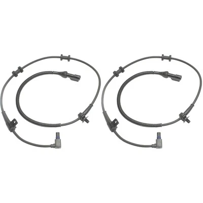 ABS Speed Sensor Set For 1999-2004 Ford F-250 Super Duty Excursion Front Harness - Image 1 of 4