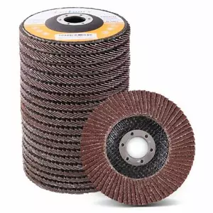 40 60 80 120 Griglia 4,5x7/8"" 4 1/2"" Smerigliatrice Angolo Alluminio Ruota Levigatrice Disco - Foto 1 di 6