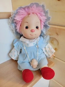 1980s Komfy Kids Ice Cream Doll Pink Hair With Cone - Picture 1 of 16
