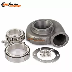 Turbine Housing GT3071R GT3076R GT30 GTX30 0.83A/R Vband Inlet/Outlet Flange - Foto 1 di 7