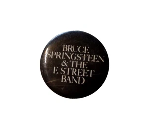 Bruce Springsteen And The E Street Band Licensed Original 1986 Badge Pin Button - Picture 1 of 3