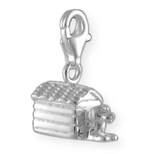 MELINA Charm Anhänger Hundehütte Silber 925 - Bild 1 von 1