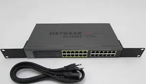 Netgear ProSafe JGS524PE 24-Port Gigabit POE Ethernet Network Switch - Picture 1 of 9