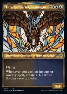 Tura Kennerud, Skyknight Showcase x1 1x TEXTURED FOIL Dominaria United NM MTG - Picture 1 of 1