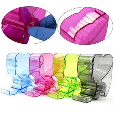 Dental Cotton Roll Dispenser Holder Rotary Type Cotton Roll Storage Box 4 Color - Image 1 of 4