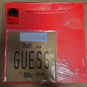 CHARLI XCX RSD 2025 BUNDLE, NUMBER 1 ANGEL & GUESS FT BILLIE EILISH, BRAND NEW - Picture 1 of 2