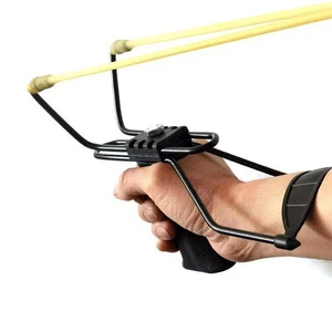 Durable Slingshot Catapult Outdoor Hunting Laser Sling Rubber Band - Picture 1 of 14