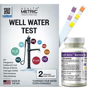 Well Water Test Kit for Drinking Water - Quick and Easy Home Water Testing Kit