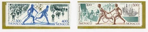 Monaco 1991 Jeux d'hiver à Albertville Y&T 1770 à 1773 4 timbres neuf /TE1844 - Picture 1 of 1