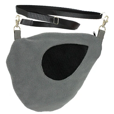 Bolsa Tear Drop (gris) - Portador de unión - Planeador de azúcar, ardilla, hámster, rata Foto 1 de 4