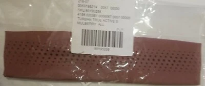 Turbante Anthropologie Mulberry True Active, disponibilidad limitada, nuevo con etiquetas, envío gratuito Foto 1 de 2