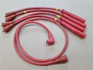 RENAULT 5 GT TURBO USED MAGNECORE KV85 8.5MM RED IGNITION LEADS 110CM AEI - Picture 1 of 2