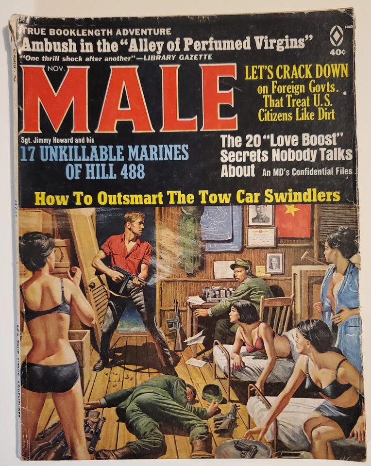 MALE MAGAZINE - VOL. 16 NO. 11 - NOVEMBER 1966 - Изображение 1 из 1