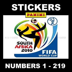 Pegatinas Panini 2010 Copa Mundial (Sudáfrica) números 1 - 219 - Imagen 1 de 222