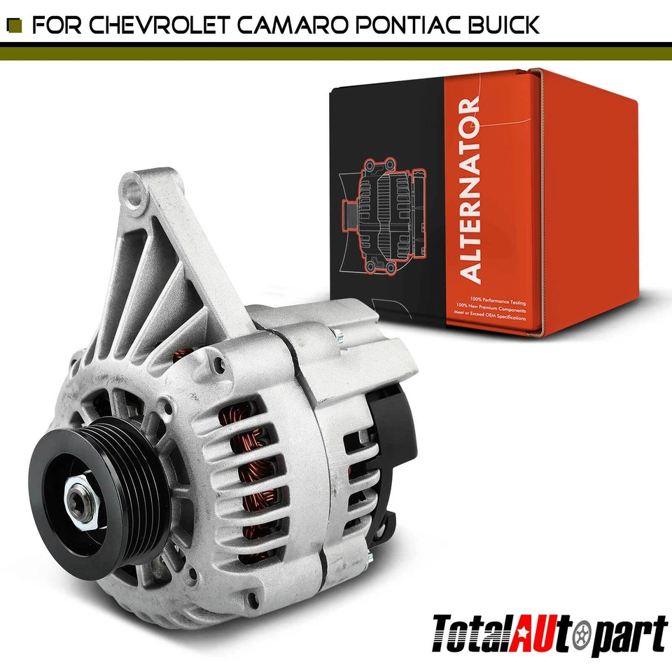 Alternator for Chevrolet Camaro 1995-1997 1999 Lumina 1998 Buick Regal Pontiac - Image 1 of 4