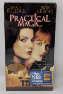 Practical Magic VHS 1999 Brand New Factory Sealed W/ Watermark Sandra Bullock - Picture 1 of 8