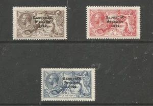 Irland 1922 Sg.64-66 Seepferdchen Satz, fein postfrisch, siehe Scans - Bild 1 von 2