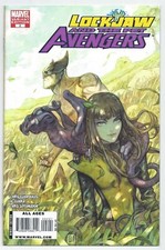 Lockjaw and the Pet Avengers #2 Niko Henrichon variant VF/NM 2009 Marvel