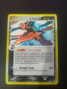 Pokémon Deoxys 3/110 Delta Species STAMPED - ENG - Foto 1 di 3