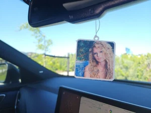 Taylor Swift Album Car Air Freshener Fun Custom Design Various Scents - Picture 1 of 2