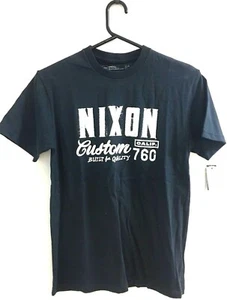 Boys Nixon Build Navy Skate - Surf T-Shirt - Tee, Size 14. NWT, RRP $49.99. - Bild 1 von 1