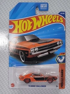 2025 Hot Wheels ‘71 Dodge Challenger R/T Orange Custom REAL RIDERS BB13-1458 - Picture 1 of 12