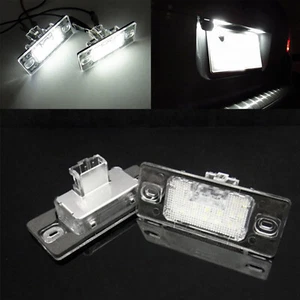 2x White 6000K 18 LED License Plate Lights Lamp For 2003-2010 Porsche Cayenne - Picture 1 of 12