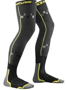 Calcetines Rodilleras EVS Tug Fusion Juveniles Negros/Alta Visibilidad Talla Única - Imagen 1 de 2