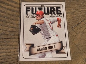 2016 Topps Bunt Aaron Nola Future Of The Franchise Insert Nmmt - Picture 1 of 3