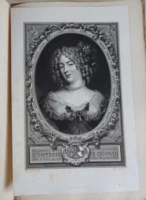 MONMERQUE album lettres madame de Sévigné HACHETTE 1868 fac-simile autographes - Photo 1/4