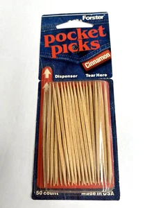 Vintage Forster Taschenplektren Zimt 50 Ct Made in USA 1990ERer - Bild 1 von 5