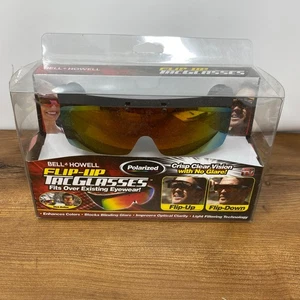 Gafas abatibles Bell + Howell dan visión nítida clara polarizadas nuevas en caja - Imagen 1 de 10