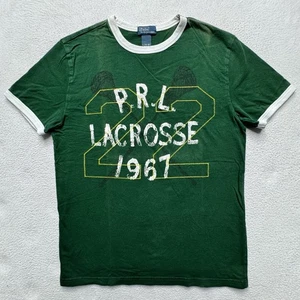 Polo Ralph Lauren PRL Lacrosse Graphic Tshirt Vintage Boys Large - Picture 1 of 8