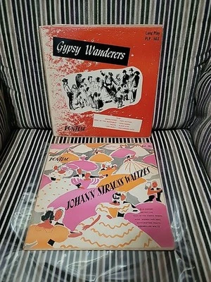 Johann Strauss Waltzes & GypsyWanderers-Pontiac RecordsPLP 501 & 503-1952-2LP-VG - Image 1 of 2