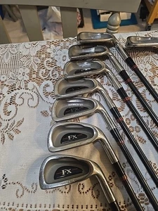 EXCELLENT RAM FX OVERSIZED IRONS 3-PW FX SERIES GRAPHITE SHAFTS REGULAR SET 8 - Picture 1 of 22