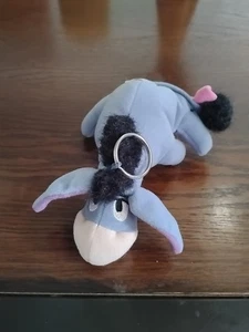 Vintage Disney Eeyore Winnie Puuh Plüsch Schlüsselanhänger Geldbörse - Bild 1 von 4