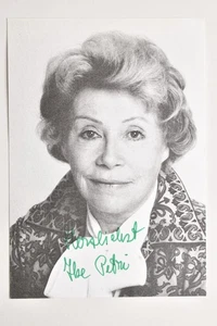 Ilse Petri - quadro stampato - autografo originale - - cm 14,5x10 circa - foto - Foto 1 di 1