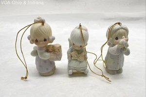 Vintage Precious Moments Christmas Ornaments Set - Picture 1 of 5