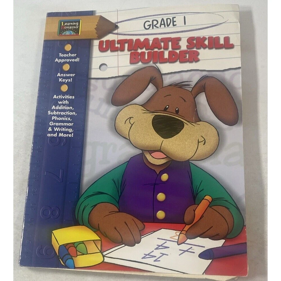 1 ULTIMATE SKILL BUILDER Workbook with Answer Key from LEARNINGHORIZONS - Image 1 of 1