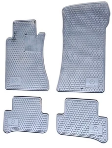 OEM Mercedes W203 C-Class 01-07 All Weather RUBBER FLOOR MATS Mat C230 C280 Rare - Picture 1 of 6