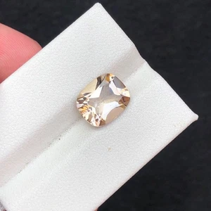 Natural Topaz Cushion Shape Brown Color 4.60 Carat Origin Pakistan - Picture 1 of 16